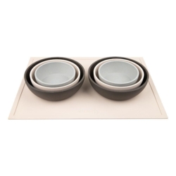 District 70 serve underlag - Beige