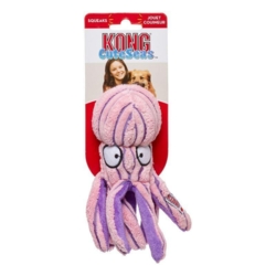 KONG CuteSeas Octopus Lyserød S 17 cm