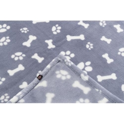 Hundetæppe Kenny blå - Super blødt! (Udsolgt)