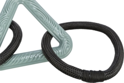 CityStyle Triangle with Rope Rings TPR Hundelegetøj