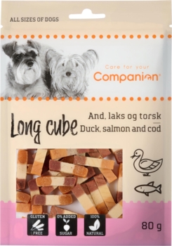 Companion Long Cube - and, laks og torsk (UDSOLGT)