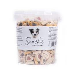 Snack'it Semi-Moist Duo Hearts Mix 500g