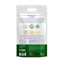 Frigera Natural Dog Chews Bøffel Lunger 250g