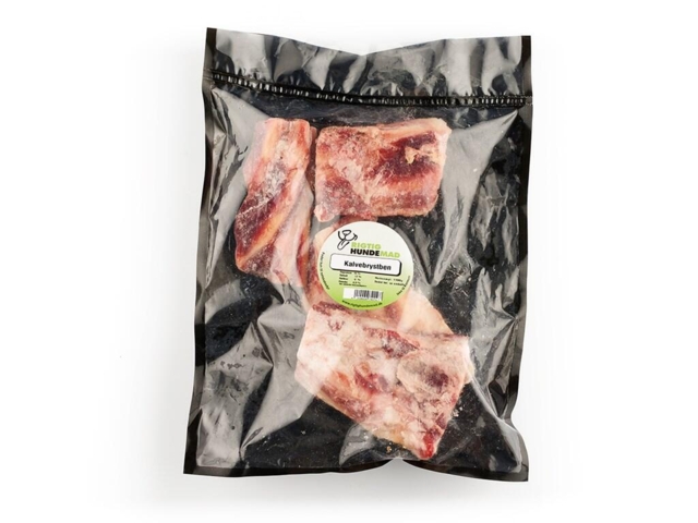 Rigtig Hundemad Kalvebrystben, ca 1kg