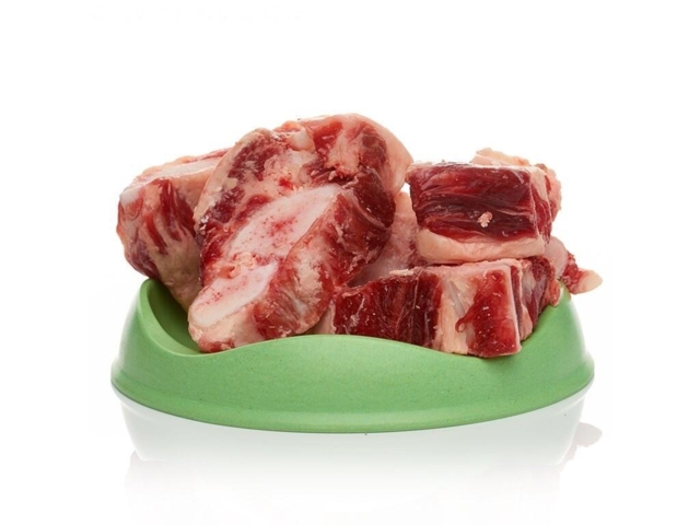 Rigtig Hundemad Oksebrystben, 2 stk, ca 800g