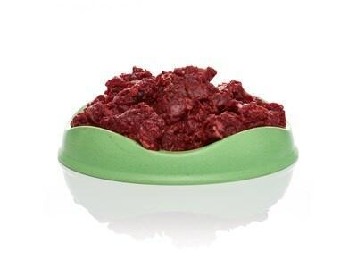 Rigtig Hundemad Okseindmad-mix 500g hakket