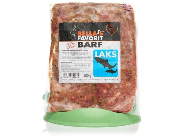 Bella's Favorit Barf 500g Laks