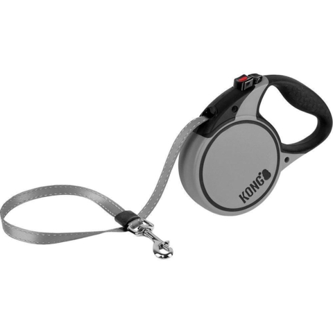 KONG Terrain Flex-Line Small 5 meter (Grå)