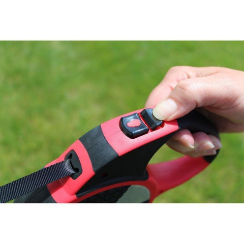 KONG Explore Flex-Line Large 7,5 meter (Blå)