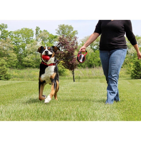 KONG Explore Flex-Line Large 7,5 meter (Rød)