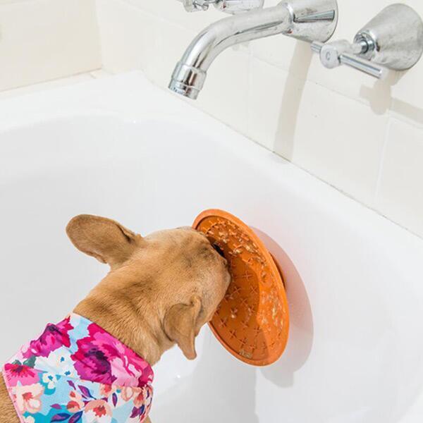 LickiMat Splash - blå 20X6 cm (UDSOLGT)