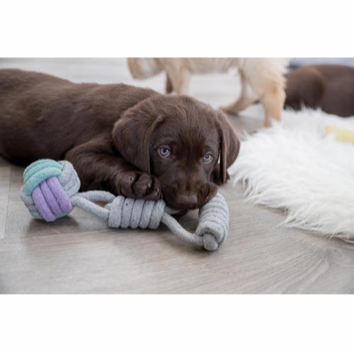 Legetov med flettet bold