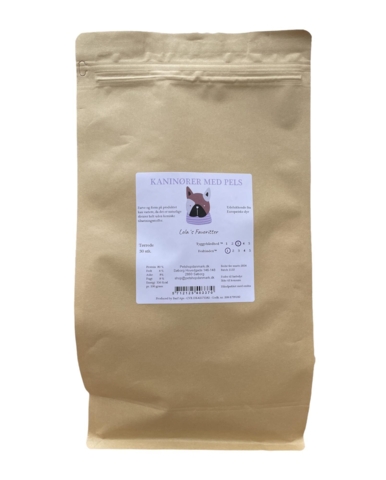 Kaninører med pels 30 stk - Lola´s Favoritter (UDSOLGT)