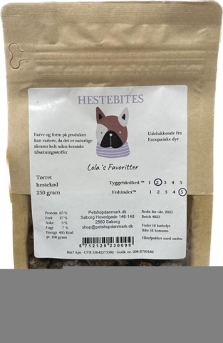 Hestebites 250 gram - Lola´s Favoritter