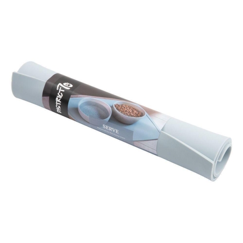 District 70 serve underlag - Støvet blå