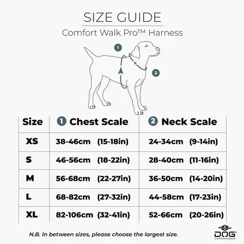 Dog Copenhagen Comfort Walk Pro Sele - Ocean Blue