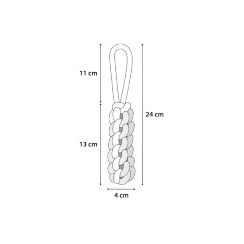Mini hvalpe Reb dummy - grøn