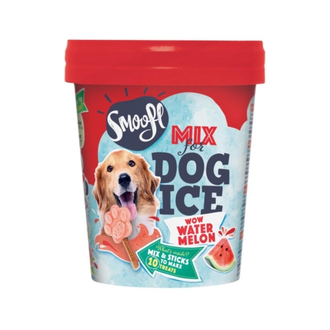 Smoofl Hundeis Mix - Vandmelon