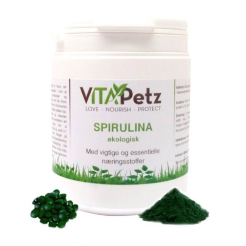 Vitapetz Spirulina, økologisk Superfood til hunde