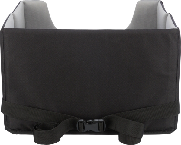 Bilsæde sammenfoldelig med fast kant