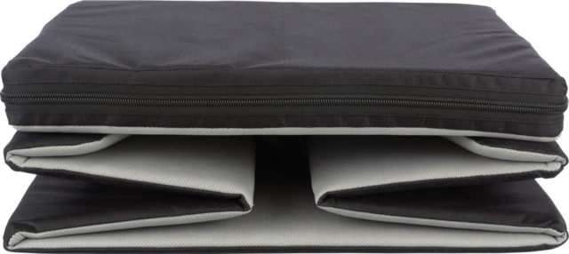 Bilsæde sammenfoldelig med fast kant