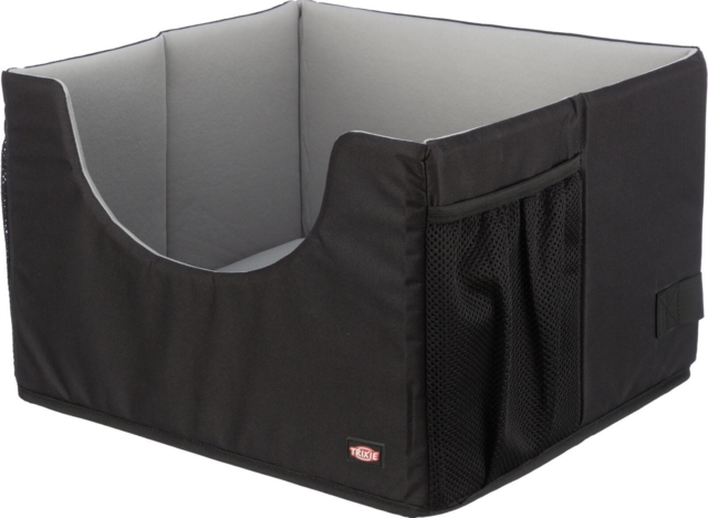 Bilsæde sammenfoldelig med fast kant