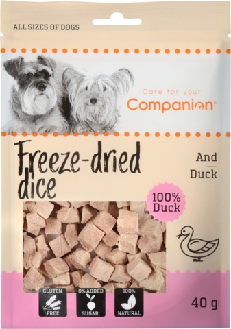 Companion freeze-dried dice - and (UDSOLGT)