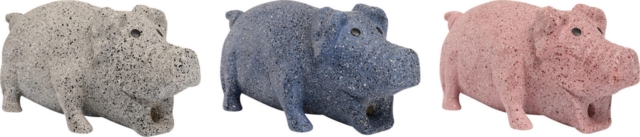 Companion kantet latexlegetøj - gris 20 cm