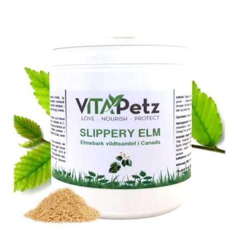 VitaPetz Slippery Elm (Rød Elmebark) - vildtsamlet i Canada - 60 g