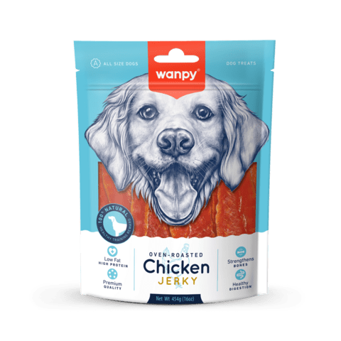 Wanpy Chicken Jerky - Value Pack 454g