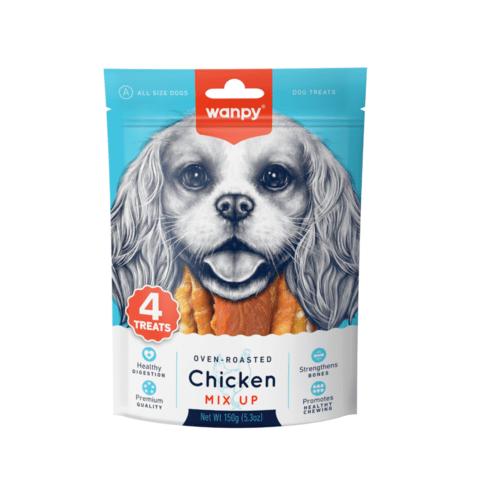 Wanpy Chicken Mix Up Value Pack 150g