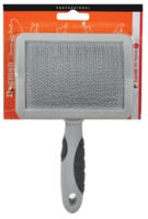 Dogman Professionel Hunde Karde m. Vinklet metalbørste L