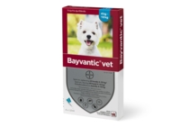 Bayvantic Vet. Loppemiddel til hunde mellem 4-10 kg, 4 x 1,0ml