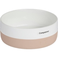 Companion Keramik Skål m. Silikonebund Beige - 400 ml (UDSOLGT)